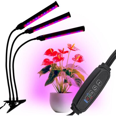 GENERIC - PL72-25W - 72 LEDs - 3/9/12h timer - LED plant growth lamp GENERIC - PL72-25W - 72 LEDs - 3/9/12h timer - LED plant growth lamp