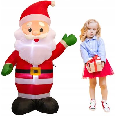 Jumi - E-943629 - 125 cm - Inflatable Santa Jumi - E-943629 - 125 cm - Inflatable Santa