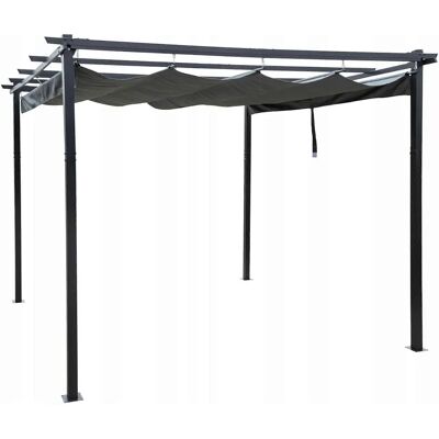 Pergola Jumi Garden Model 3 x 4 m - Poliesterowa osłona Pergola Jumi Garden Model 3 x 4 m - Poliesterowa osłona