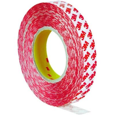Cinta doble cara transparente 3M GPT-020F12 - 50m x 12mm Cinta doble cara transparente 3M GPT-020F12 - 50m x 12mm
