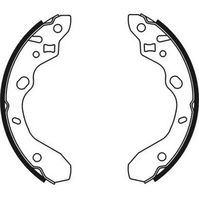 ABE C03042ABE Plaquettes de frein - Arrière Mazda 323 F ABE C03042ABE Plaquettes de frein - Arrière Mazda 323 F