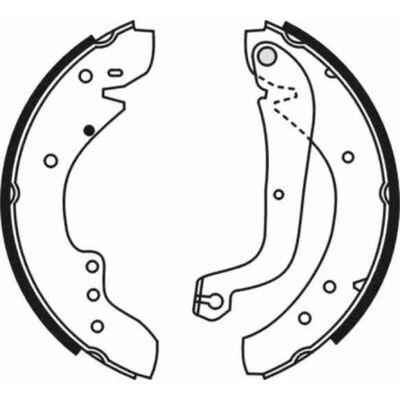 TRW C0C009ABE Bremsbacken Hinterachse - Bremssystem TRW C0C009ABE Bremsbacken Hinterachse - Bremssystem