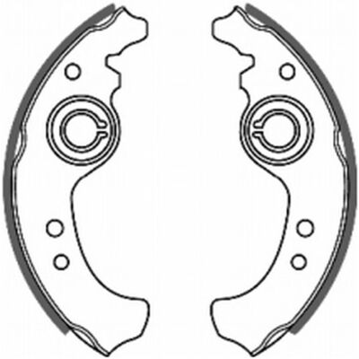 KRAFT Fiat Lancia Seat Bremsbeläge Satz KRAFT Fiat Lancia Seat Bremsbeläge Satz