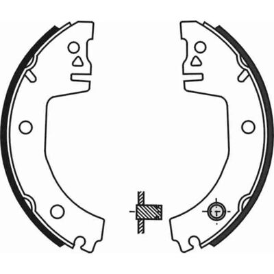 Shoe freno ABE C0S001ABE - Asse posteriore 200mm-32mm Shoe freno ABE C0S001ABE - Asse posteriore 200mm-32mm