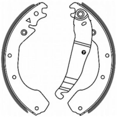 KRAFT Pastiglie freno Opel - 6021550 - Pastiglie freno per Opel Combo B Van, Manta B, Kadett E KRAFT Pastiglie freno Opel - 6021550 - Pastiglie freno per Opel Combo B Van, Manta B, Kadett E