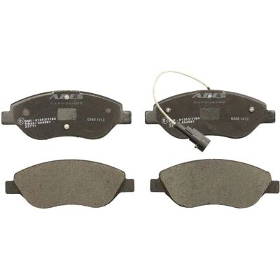 KRAFT MiTo Kit de Plaquettes de Frein - Avant, Indicateur d'usure KRAFT MiTo Kit de Plaquettes de Frein - Avant, Indicateur d'usure