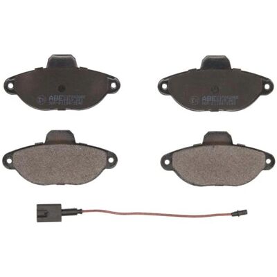 KRAFT C1F062ABE Set pastiglie freno anteriori - Sistema freni, Indicatore di usura, Altezza 55,4mm KRAFT C1F062ABE Set pastiglie freno anteriori - Sistema freni, Indicatore di usura, Altezza 55,4mm