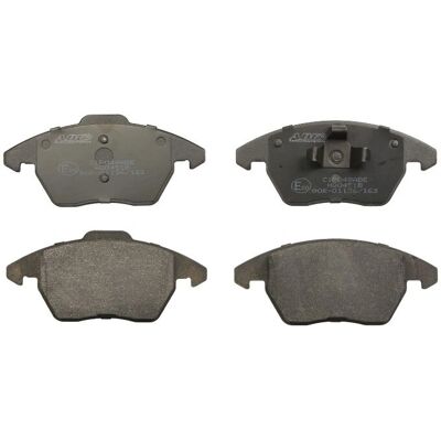 PEUGEOT 207, 208, 3008 Bremsbeläge - Vorderrad, Kein Verschleißanzeiger PEUGEOT 207, 208, 3008 Bremsbeläge - Vorderrad, Kein Verschleißanzeiger