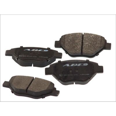 Renault Megane 2 Remblokkenset - Voorkant - Zonder Slijtage-indicator Renault Megane 2 Remblokkenset - Voorkant - Zonder Slijtage-indicator
