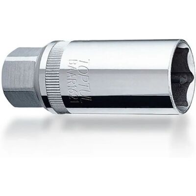 Toptul Zündkerzenschlüssel - 3/8 Zoll, 21mm, Magnetisch Toptul Zündkerzenschlüssel - 3/8 Zoll, 21mm, Magnetisch