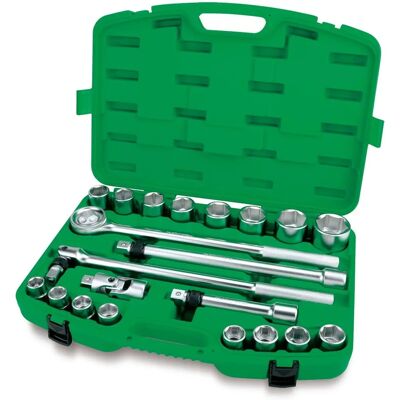 Set di chiavi a bussola TOPTUL GCAI2102 - 21 pezzi, 3/4" Set di chiavi a bussola TOPTUL GCAI2102 - 21 pezzi, 3/4"
