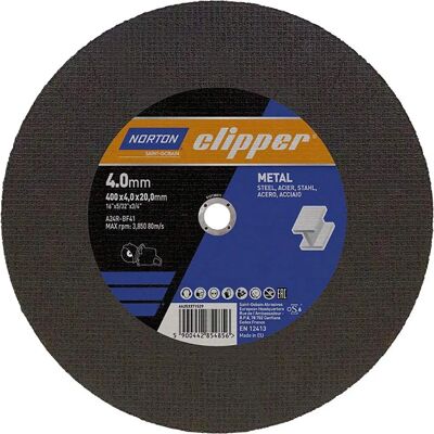 Norton Clipper - Trennscheibe - A24R-400 - Stahl Norton Clipper - Trennscheibe - A24R-400 - Stahl