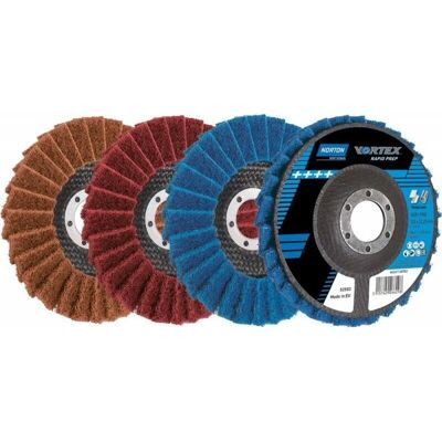 Flexovit Norton Symantec 125mm Schleifmittel - Fächerschleifscheibe Flexovit Norton Symantec 125mm Schleifmittel - Fächerschleifscheibe