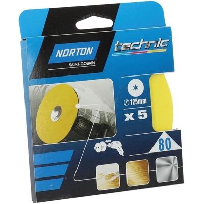 Disque Oblong Norton 125x12 - Outil de meulage Disque Oblong Norton 125x12 - Outil de meulage
