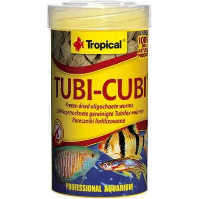 Tropical Tubi-Cubi Visvoeding - 10g voor aquariumvissen Tropical Tubi-Cubi Visvoeding - 10g voor aquariumvissen