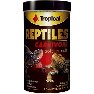 Tropical Reptilnahrung - Weichfleischfresser, 200g Tropical Reptilnahrung - Weichfleischfresser, 200g