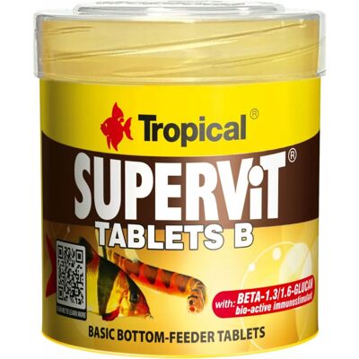 Tropical Supervit B Comprimés - 200 pcs - Publicité Tropical Supervit B Comprimés - 200 pcs - Publicité