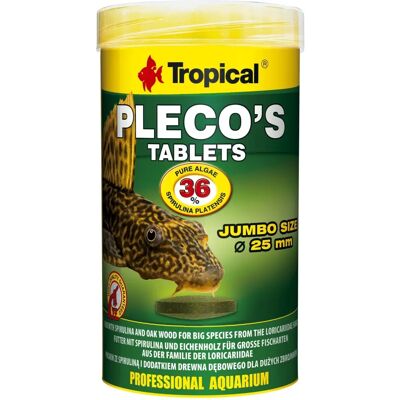 Tropical Pleco'S Tabin 50 Ml - Fischfutter Tropical Pleco'S Tabin 50 Ml - Fischfutter
