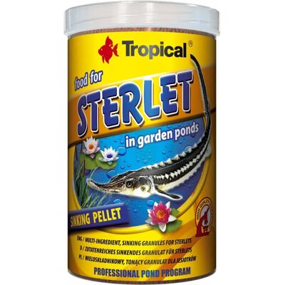 Tropical Sturgeon Visvoer - Warm Water - 200g Tropical Sturgeon Visvoer - Warm Water - 200g