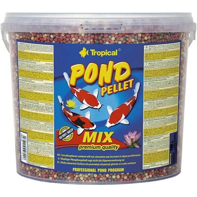 Nourriture pour poissons tropicaux - Mélange de granulés de bassin 700 g Nourriture pour poissons tropicaux - Mélange de granulés de bassin 700 g
