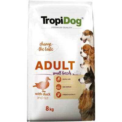 Tropidog Premium Adult Small med anka och ris - Hundfoder Tropidog Premium Adult Small med anka och ris - Hundfoder
