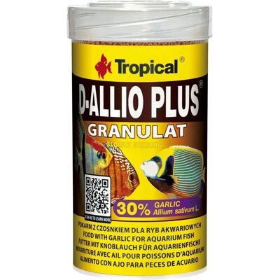 Tropical D-Allio Plus Granulat - Visvoer voor veeleisende vissen Tropical D-Allio Plus Granulat - Visvoer voor veeleisende vissen
