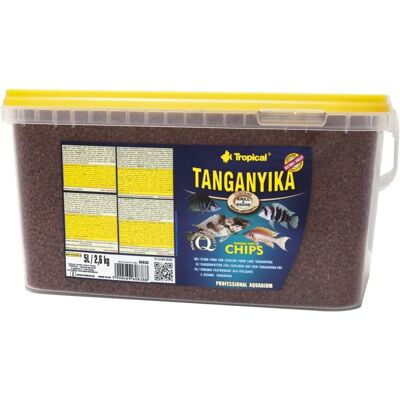 TROPICAL Tanganyika Pokarm dla ryb - 5 litrów TROPICAL Tanganyika Pokarm dla ryb - 5 litrów