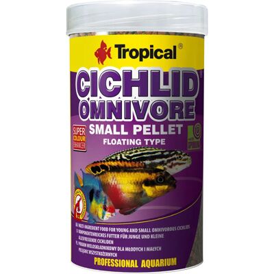 Tropical Cichlid Omnivore Petite Pellet - Nourriture pour Poissons - 0.25 L Tropical Cichlid Omnivore Petite Pellet - Nourriture pour Poissons - 0.25 L