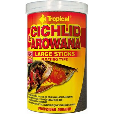 TROPICAL 63536 - Commutateur KVM - Cichlide - Nourriture en bâtonnets pour grand aquarium TROPICAL 63536 - Commutateur KVM - Cichlide - Nourriture en bâtonnets pour grand aquarium