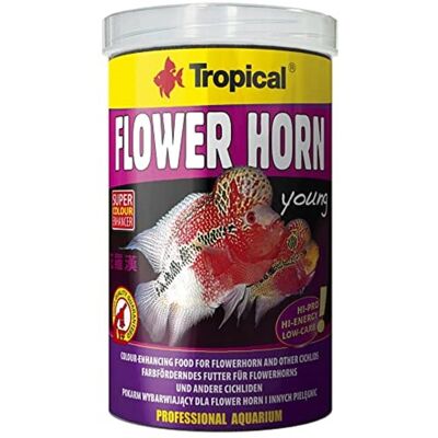 Tropical Flower Horn Young Pellet 1000ml/380gr - Fischfutter Tropical Flower Horn Young Pellet 1000ml/380gr - Fischfutter