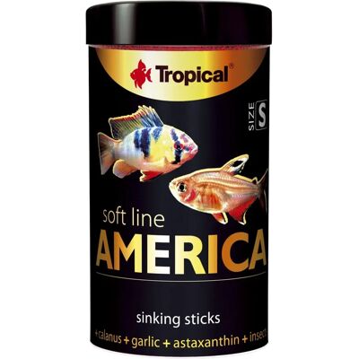 Nourriture pour poissons Soft Line Tropical America S - Amérique du Nord & du Sud Nourriture pour poissons Soft Line Tropical America S - Amérique du Nord & du Sud