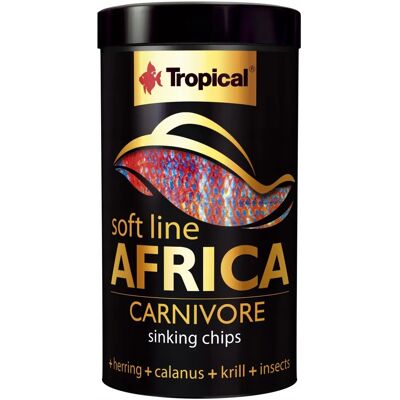 Tropical SoftLine Africa Carnivore 100ml/52gr - Nourriture pour poissons Tropical SoftLine Africa Carnivore 100ml/52gr - Nourriture pour poissons