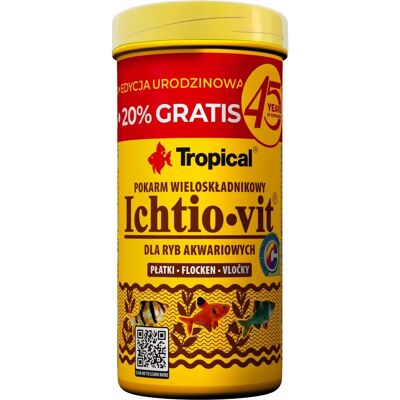 Tropical Ichtio-Vit Nourriture pour Poissons - 250 ml/50 g Tropical Ichtio-Vit Nourriture pour Poissons - 250 ml/50 g