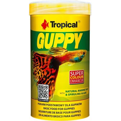 Nourriture Tropical Guppy - 250ml pour Poissons Nourriture Tropical Guppy - 250ml pour Poissons