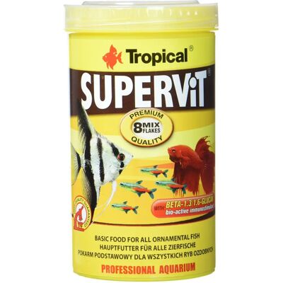 Tropical Tropical Supervit - Nourriture pour poissons - 500ml Tropical Tropical Supervit - Nourriture pour poissons - 500ml