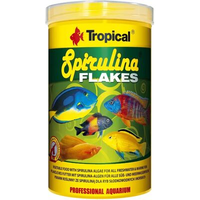 Tropical Spirulina Flakes - Fischfutter Tropical Spirulina Flakes - Fischfutter