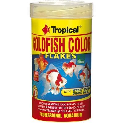 Tropical Goldfish Farbe - Fischfutter - Kalt & Warmwasser Tropical Goldfish Farbe - Fischfutter - Kalt & Warmwasser