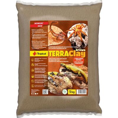 TROPICAL - Terraclay Brun 5Kg - Substrat pour terrarium - Publicité TROPICAL - Terraclay Brun 5Kg - Substrat pour terrarium - Publicité