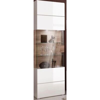 INOSIGN Toledo Weiß Glasvitrine - Höhe 204 cm INOSIGN Toledo Weiß Glasvitrine - Höhe 204 cm