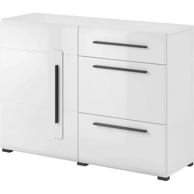HELVETIA Tulsa Blanco de Alto Brillo Aparador - Sideboard HELVETIA Tulsa Blanco de Alto Brillo Aparador - Sideboard