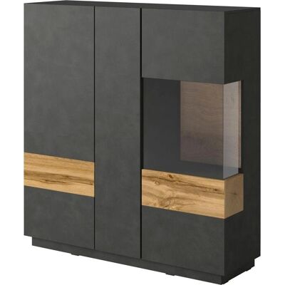 INOSIGN SILKE Sideboard - anthrazit matt - 130 cm - Sideboard INOSIGN SILKE Sideboard - anthrazit matt - 130 cm - Sideboard