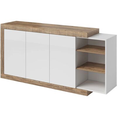 Aparador Helvetia Sintra - 3 Puertas, 5 Estantes, Madera FSC Aparador Helvetia Sintra - 3 Puertas, 5 Estantes, Madera FSC