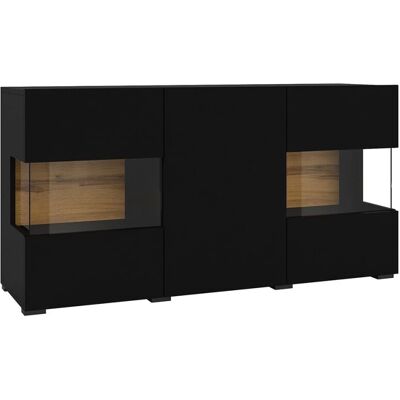 INOSIGN Ava Sideboard - Modernes Design, FSC-Holz, Glastüren INOSIGN Ava Sideboard - Modernes Design, FSC-Holz, Glastüren