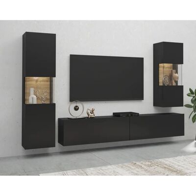 INOSIGN Ava Wohnwand - Hängend/Stehend, Vitrine, Lowboard - Wohnzimmer-Set INOSIGN Ava Wohnwand - Hängend/Stehend, Vitrine, Lowboard - Wohnzimmer-Set