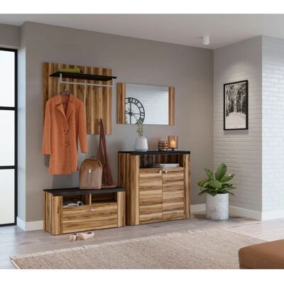 Home Affaire Larona Hnědý Nástěnný věšák - Nástěnný věšák Home Affaire Larona Hnědý Nástěnný věšák - Nástěnný věšák