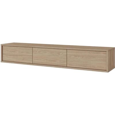 Helvetia Frida Eiche Sideboard - 180cm, 3 Puertas, Acabado Madera Helvetia Frida Eiche Sideboard - 180cm, 3 Puertas, Acabado Madera