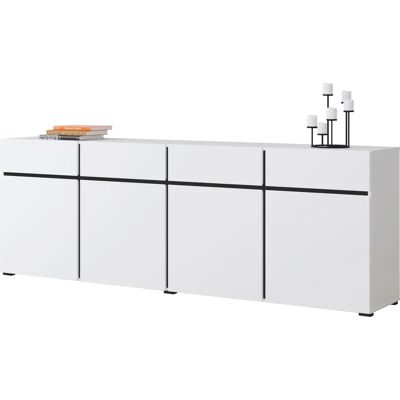 INOSIGN Cross Sideboard - Moderní FSC Dřevo 4 Dveře/4 Šuplíky INOSIGN Cross Sideboard - Moderní FSC Dřevo 4 Dveře/4 Šuplíky