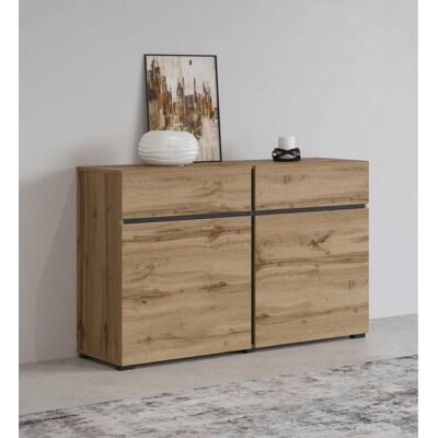 INOSIGN Cross Sideboard - Modern, grifflose, FSC-Holz INOSIGN Cross Sideboard - Modern, grifflose, FSC-Holz