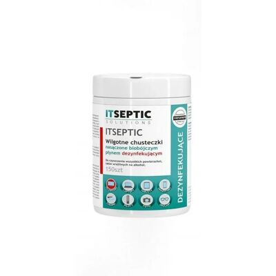 Itseptic RE02609 - Toallitas desinfectantes para dispositivos electrónicos - 150 Piezas Itseptic RE02609 - Toallitas desinfectantes para dispositivos electrónicos - 150 Piezas