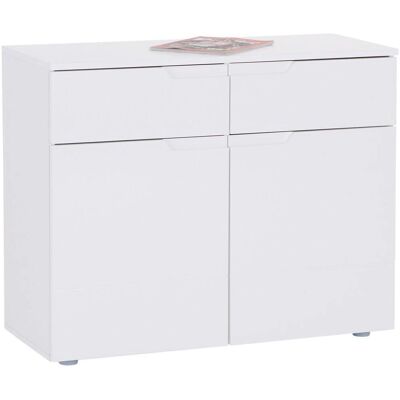 Hilton - Hilton 100/81 - Schwarz - Hellgrau - Chest of drawers Hilton - Hilton 100/81 - Schwarz - Hellgrau - Chest of drawers